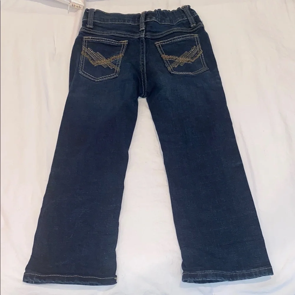 Wrangler Kids' Dark Blue Jeans - Picture 2 of 6